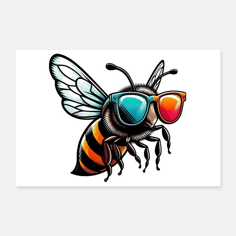 Abeille Poster 30 x 20 cm