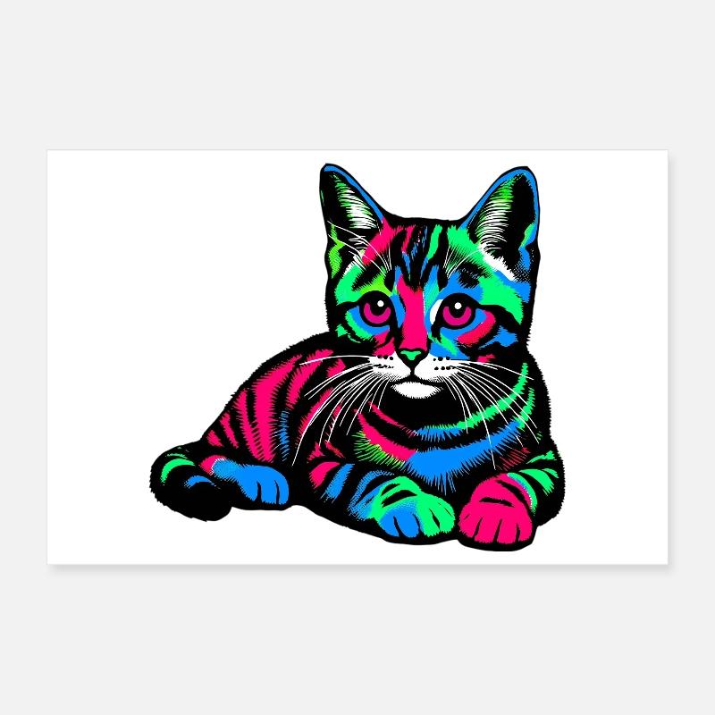 Katze Poster 30x20 cm