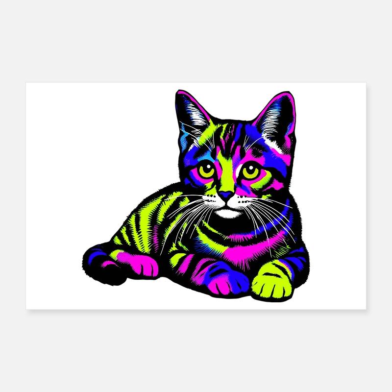 Katze Poster 30x20 cm