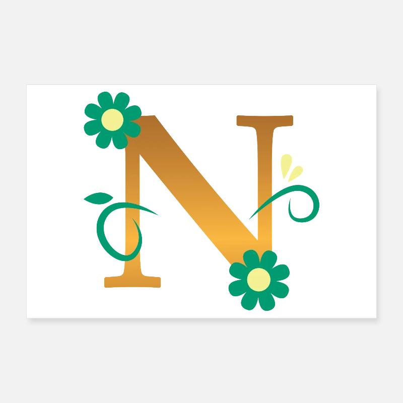 N Poster 30 x 20 cm