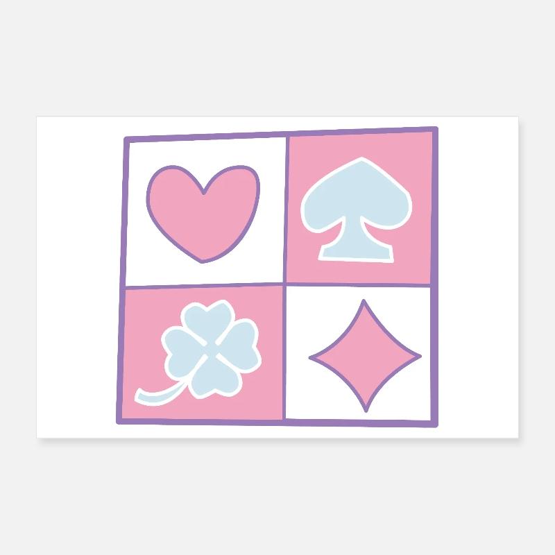 Damier par helfspawn Poster 30 x 20 cm