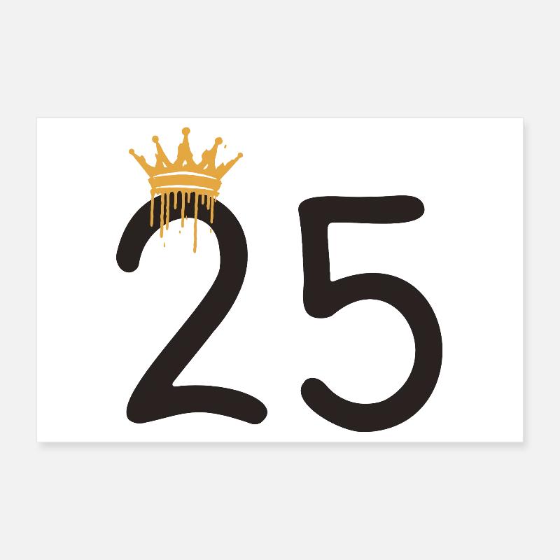 25 Poster 30 x 20 cm