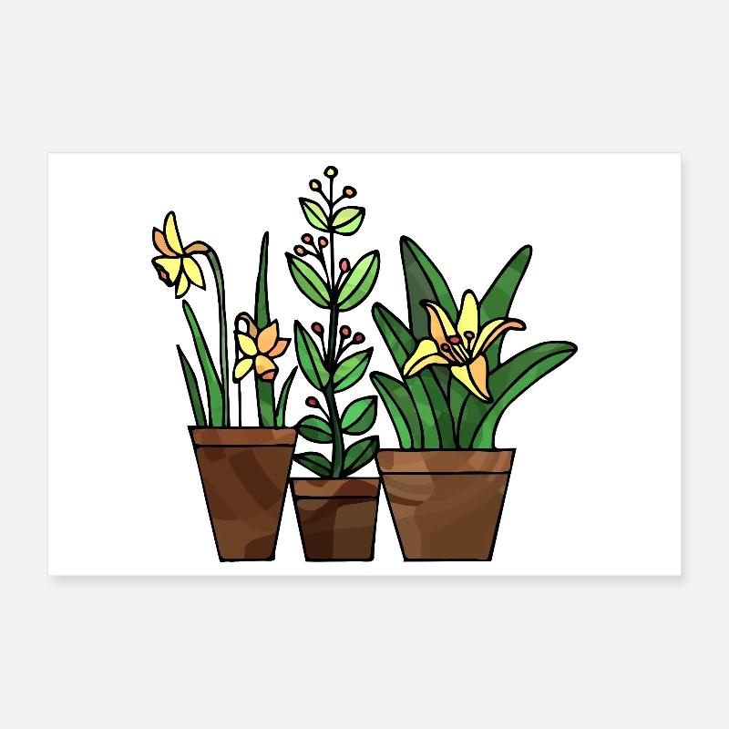 Fleur Poster 30 x 20 cm