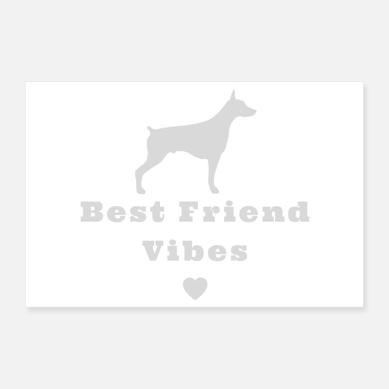 Doberman Poster 30 x 20 cm