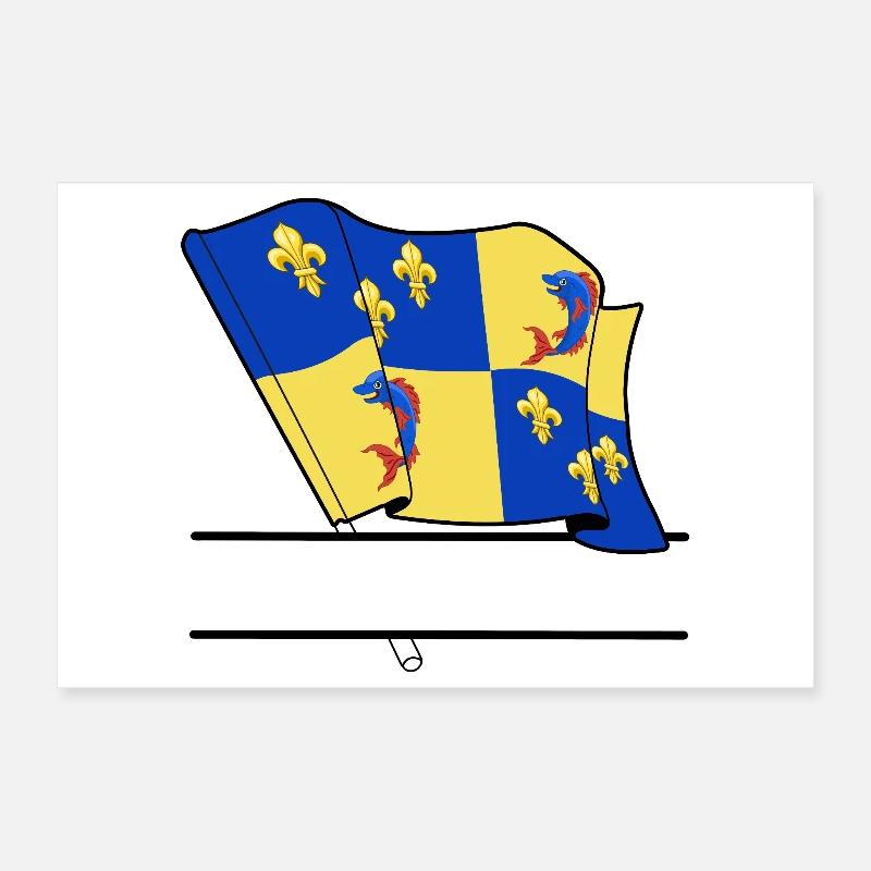 Espace textuel Dauphiné Poster 30 x 20 cm