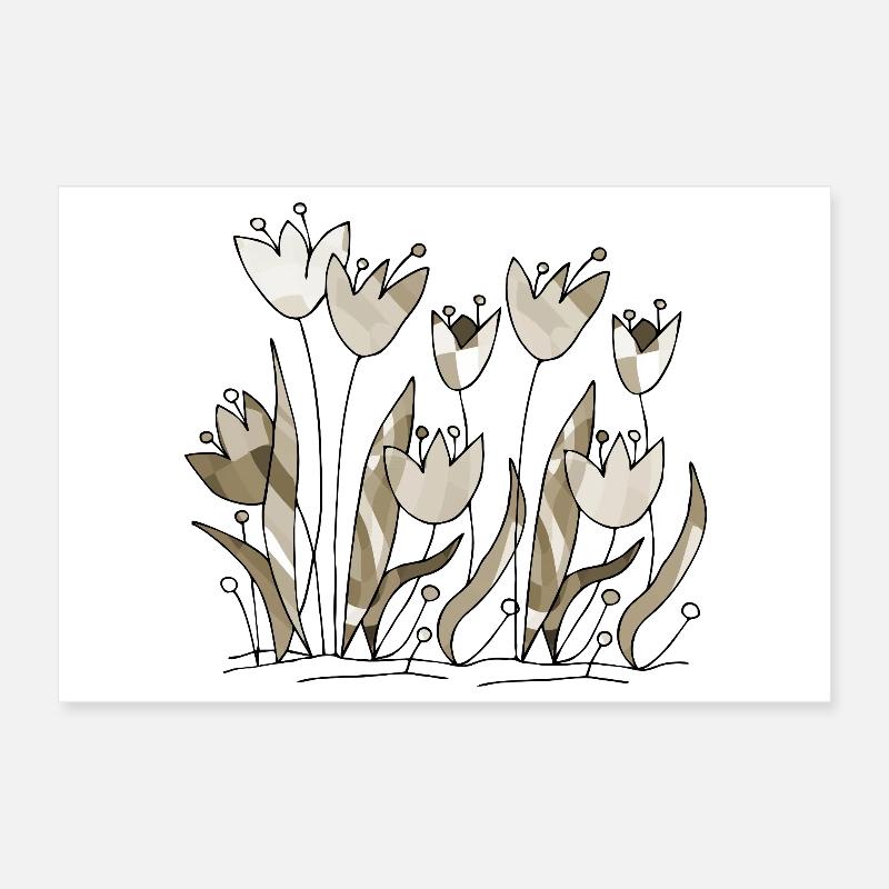 Fleur Poster 30 x 20 cm