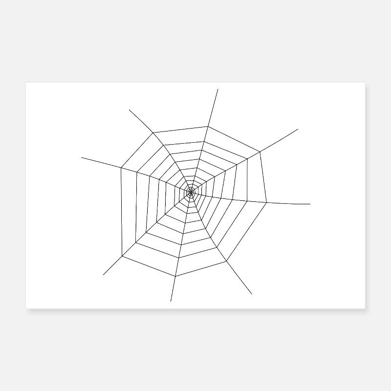 toile d’araignée Poster 30 x 20 cm
