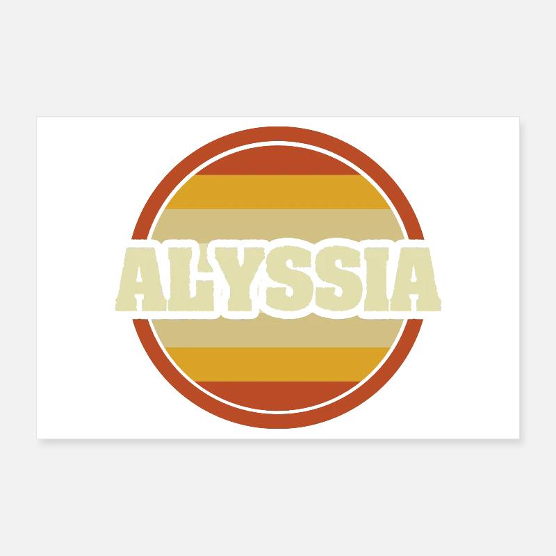 Legendary Alyssia Poster 12" x 8" (30x20 cm)