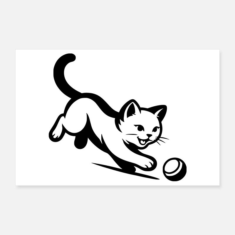Katze Poster 30x20 cm