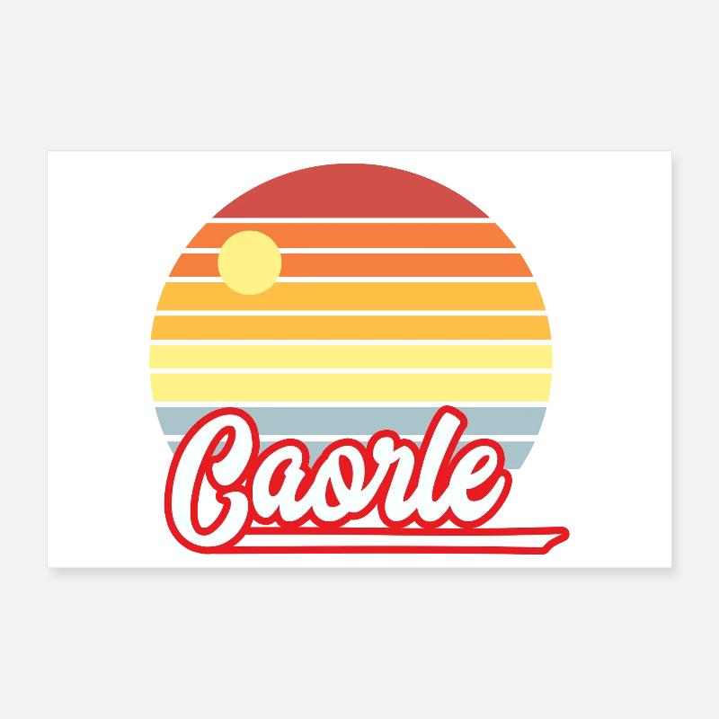 Caorle, Urlaub Poster 30x20 cm