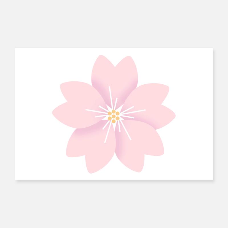 Cherry flower Poster 12" x 8" (30x20 cm)
