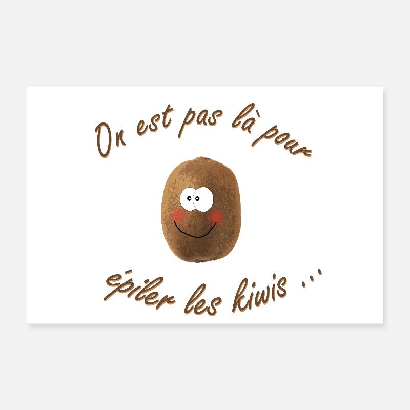 kiwi Poster 30 x 20 cm