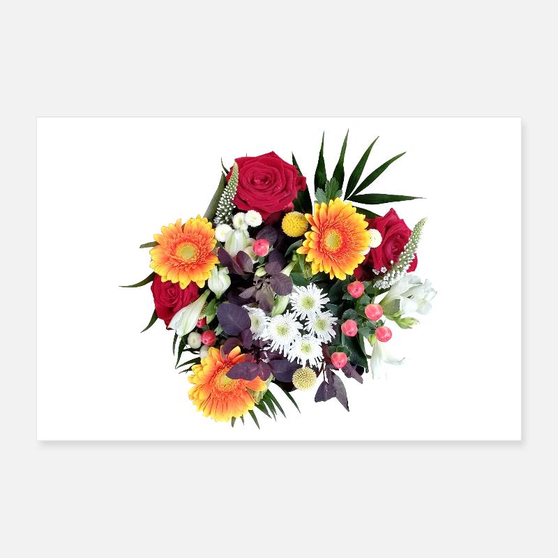 BOUQUET Poster 12" x 8" (30x20 cm)