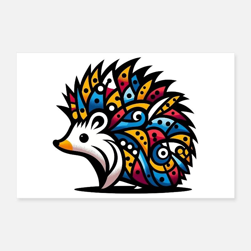 Igel Poster 30x20 cm