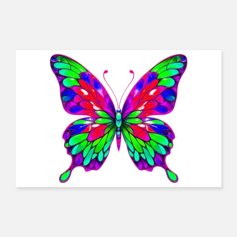 Papillon Poster 30 x 20 cm