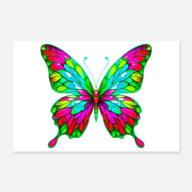 Papillon Poster 30 x 20 cm
