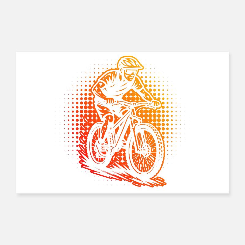 Un incontournable pour le vrai VTT Poster 30 x 20 cm