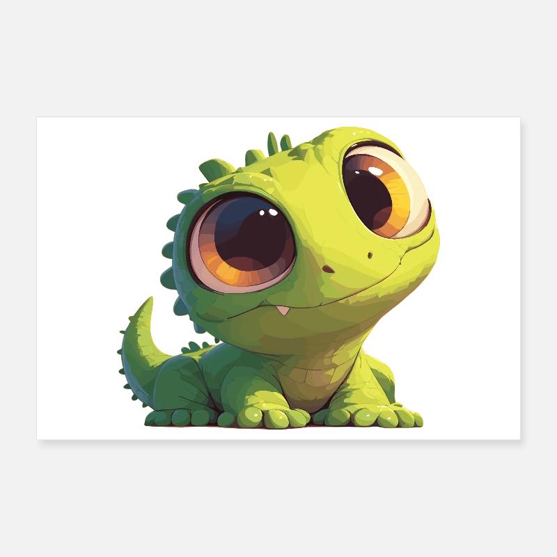 Eidechsen Eidechse Poster 30x20 cm