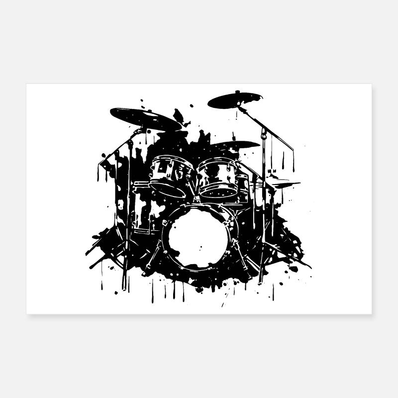 Percussion Poster 30 x 20 cm