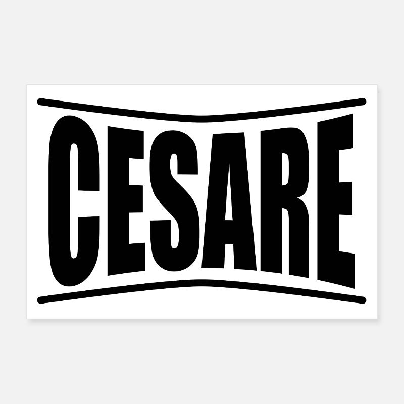 Cesare T-Shirt Geschenkidee Poster 30x20 cm