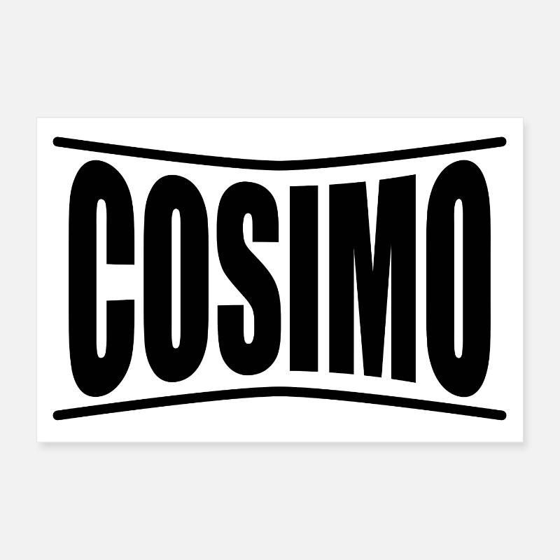 Idée cadeau t-shirt Cosimo Poster 30 x 20 cm