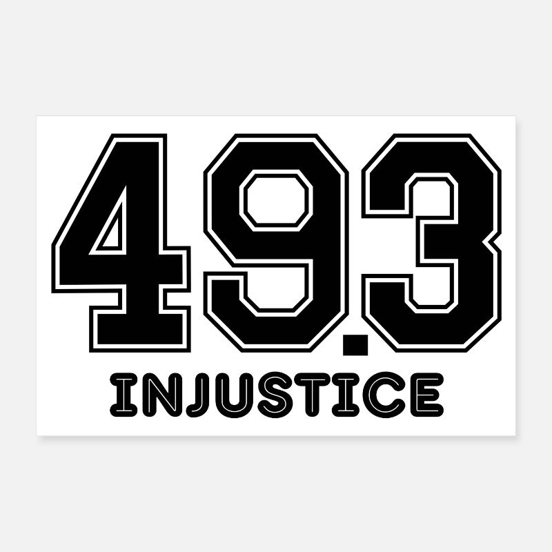 réforme des retraites, Macron, injustice Poster 30 x 20 cm