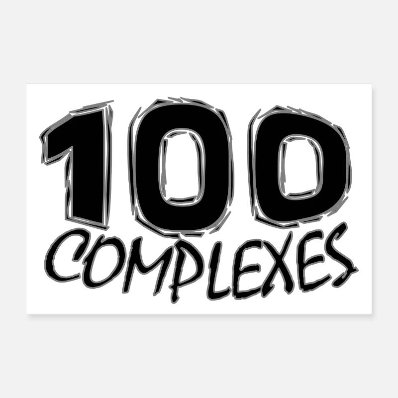 100 Komplexe Poster 30x20 cm