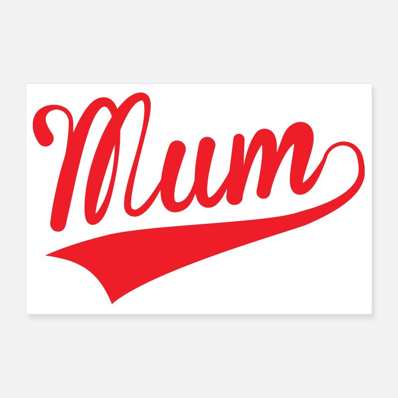 Mama / Muttertag Poster 30x20 cm