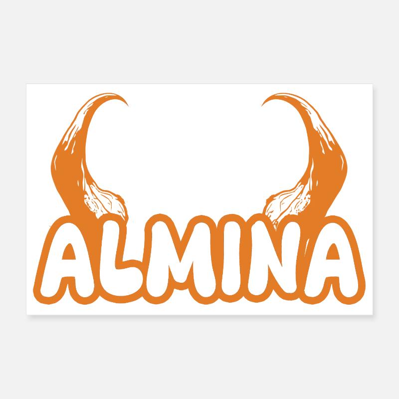 Almina Almina Poster 30x20 cm