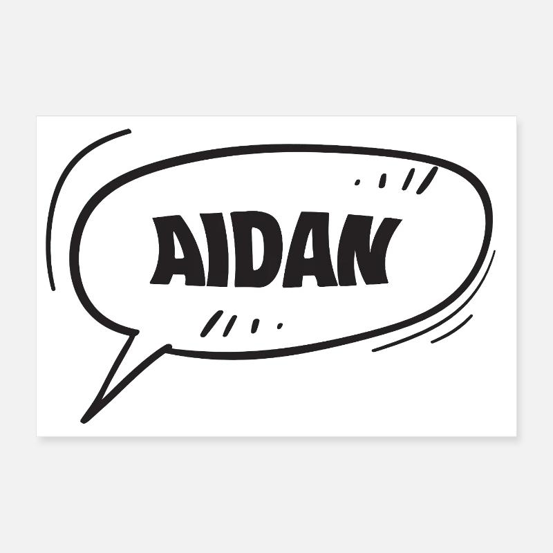 Cadeau pour Aidan Poster 30 x 20 cm