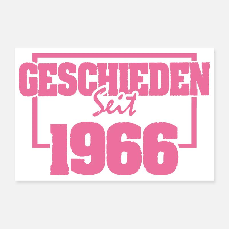 Single 1966 Poster 30 x 20 cm