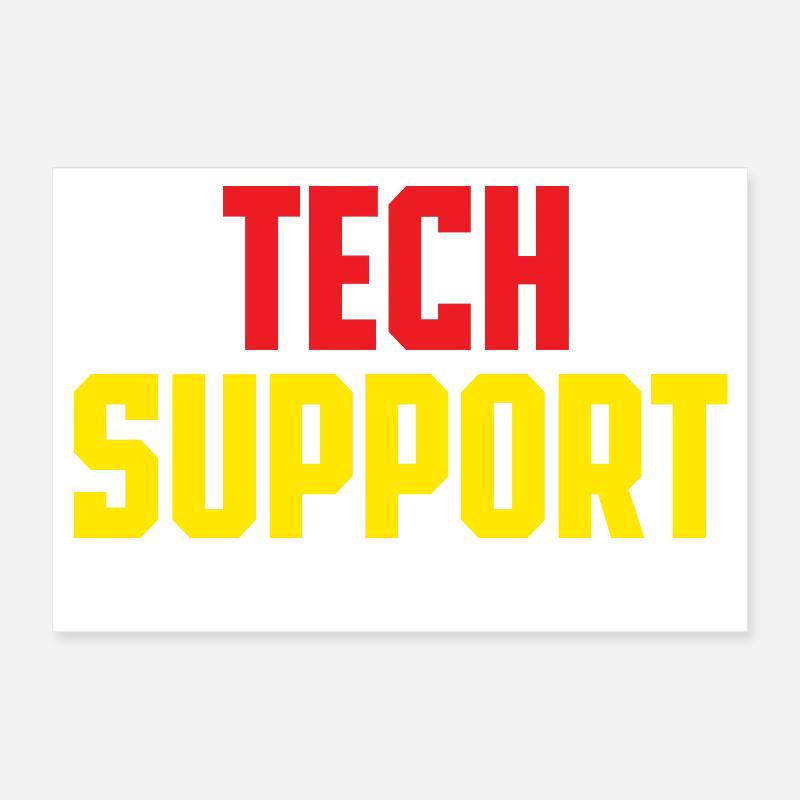 Service de réparation d’outils de l’équipe de support technique Poster 30 x 20 cm