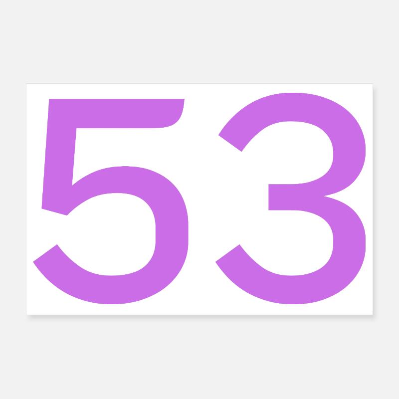 53 Poster 30 x 20 cm