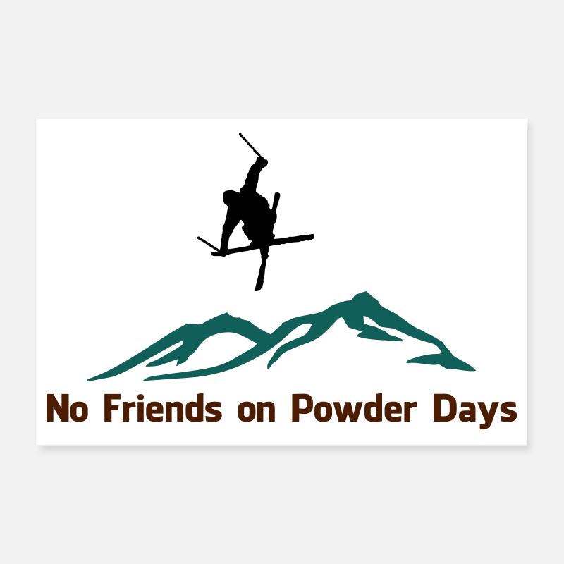Amis de no jours de poudre Poster 30 x 20 cm