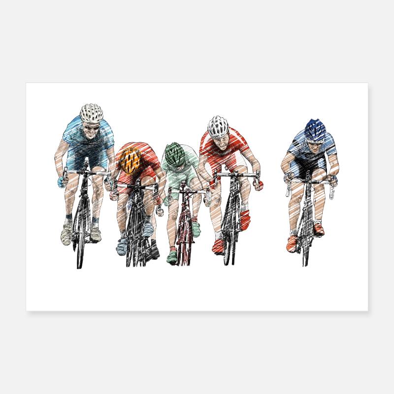Rennen Poster 30x20 cm