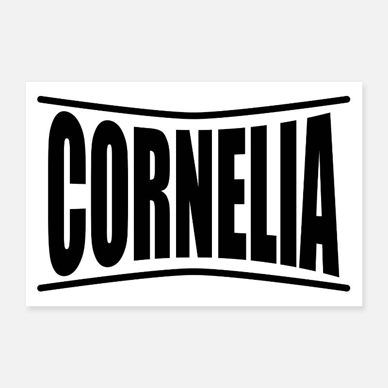Idée cadeau t-shirt Cornelia Poster 30 x 20 cm
