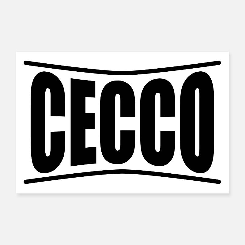 Idée cadeau t-shirt Cecco Poster 30 x 20 cm