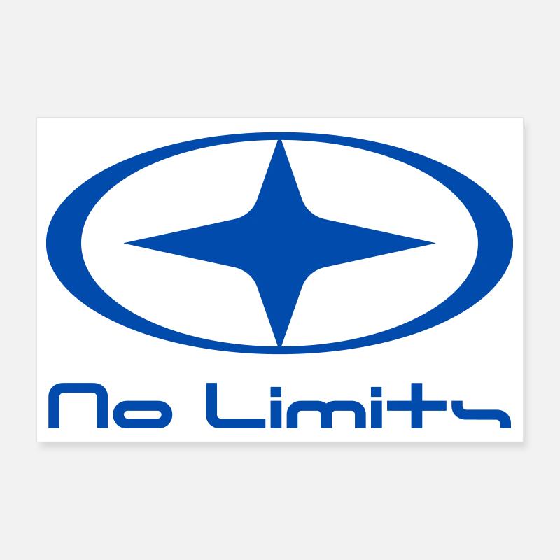 Aucune limite Poster 30 x 20 cm