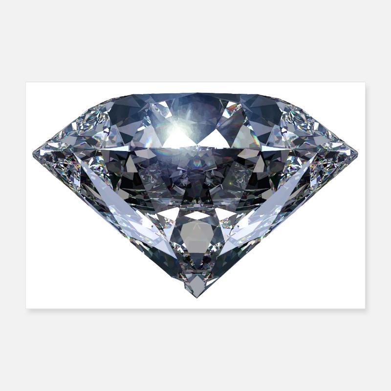 Diamant Poster 30 x 20 cm