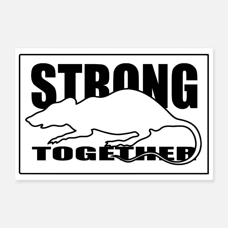 Accent rouge abstrait Poster 30 x 20 cm