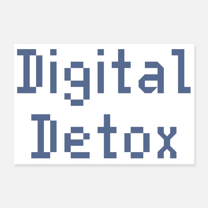 Pixel Grid Digital Toolkit Poster 30x20 cm