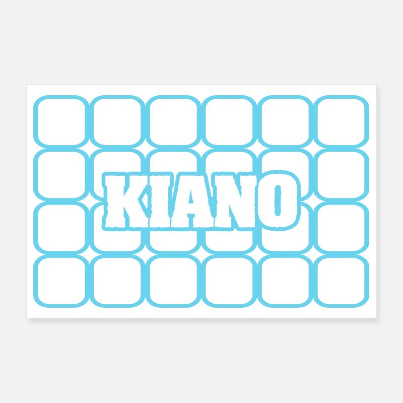 Cadeau pour Kiano Poster 30 x 20 cm