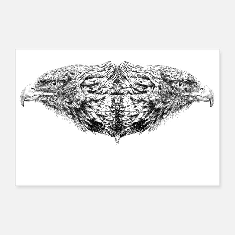 Double eagle Poster 30 x 20 cm