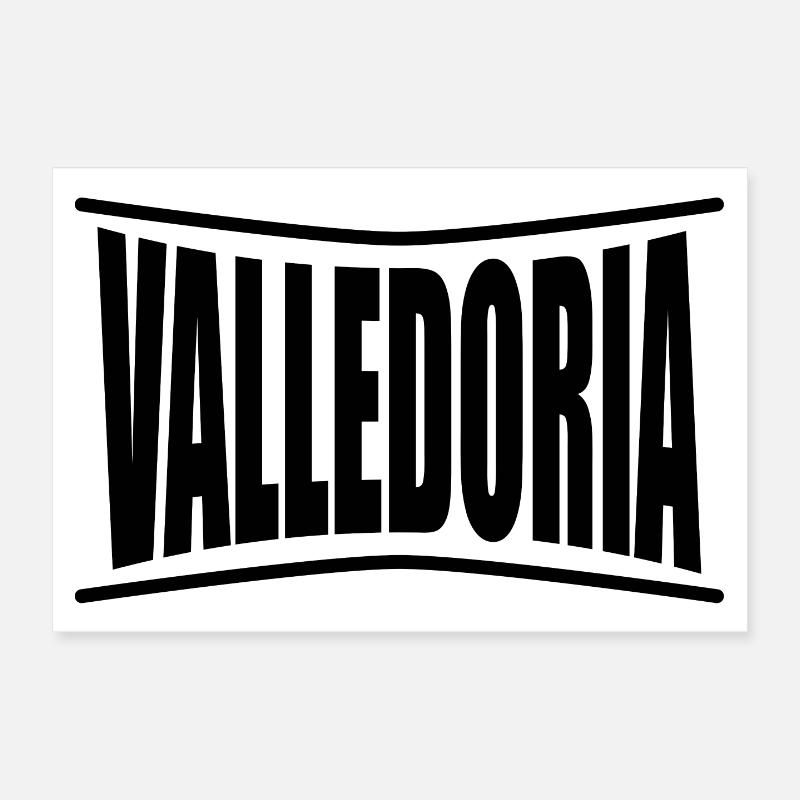 Valledoria t-shirt Sardaigne idée cadeau Poster 30 x 20 cm