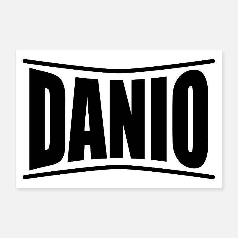 Idée cadeau t-shirt Danio Poster 30 x 20 cm