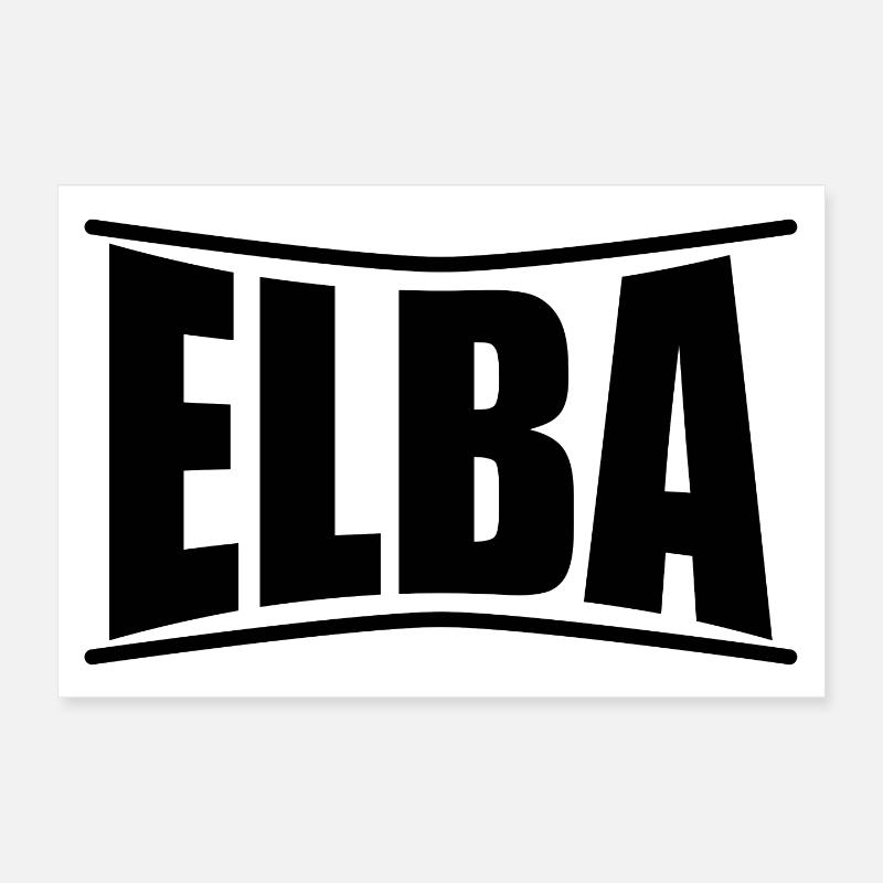 Elba T-Shirt Geschenkidee Poster 30x20 cm