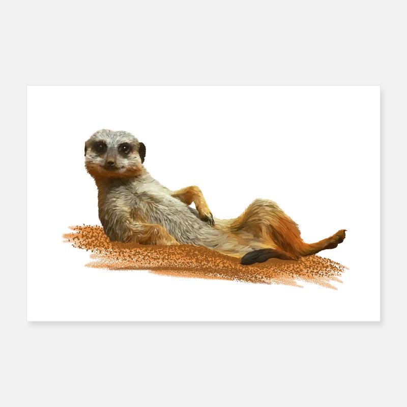 Suricate Poster 30 x 20 cm