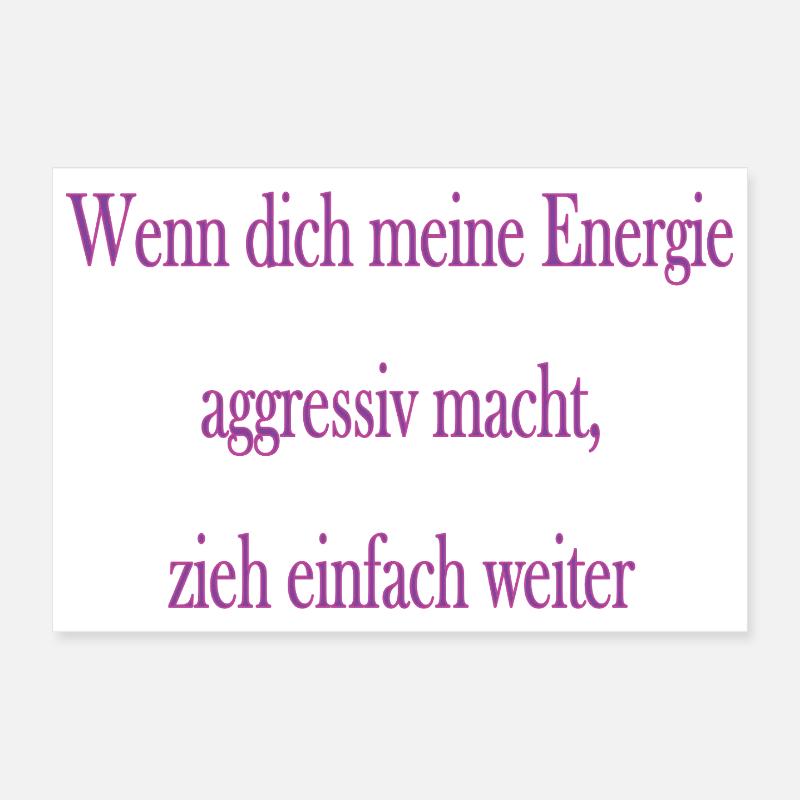 Energie Poster 30x20 cm