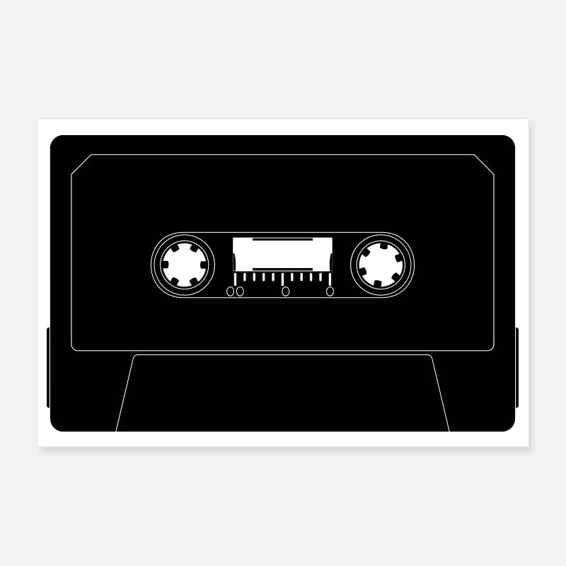Kassette Poster 30x20 cm