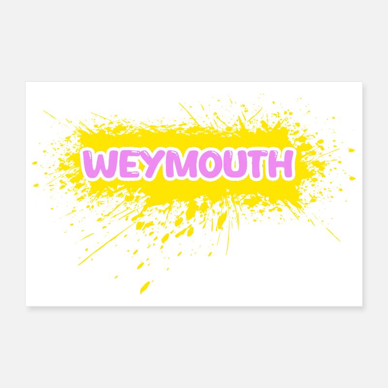 Weymouth Poster 30 x 20 cm
